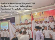 Bodewin Wattimena Pimpin KONI Ambon, Targetkan Kebangkitan Prestasi di Tengah Keterbatasan