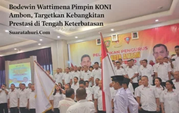 Bodewin Wattimena Pimpin KONI Ambon, Targetkan Kebangkitan Prestasi di Tengah Keterbatasan