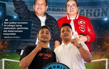 Turnamen Gawang Mini Liga Idul Adha 2026 Siap Digelar, Dukungan Walikota Ambon Tambah Semangat Warga Kamiri