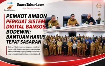 Pemkot Ambon Perkuat Sistem Digital Bansos, Bodewin: Bantuan Harus Tepat Sasaran