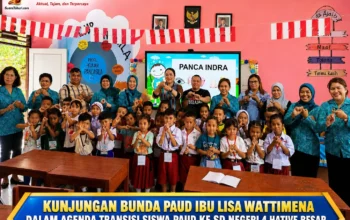 Kunjungan Bunda PAUD dalam agenda transisi siswa PAUD ke SD yang menyenangkan