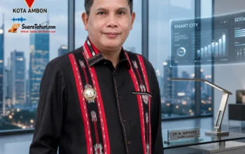 Wali Kota Ambon Imbau Warga Kibarkan Bendera Merah Putih Selama Agustus 2026
