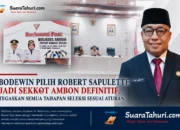 Bodewin Pilih Robert Sapulette Jadi Sekkot Ambon Definitif, Tegaskan Semua Tahapan Seleksi Sesuai Aturan
