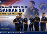 Prananda Surya Paloh Sahkan SK Christian Palijama Pimpin Garda Pemuda NasDem Maluku Periode 2026–2030