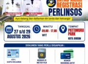 Jubir Pemkot – Batas Akhir Registrasi Bansos, ​31 Agustus 2026.