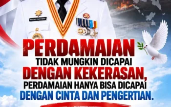 Bodewin : Perdamaian Tidak Mungkin Dicapai Dengan Kekerasan, Perdamaian Hanya Bisa Dicapai Dengan Cinta Dan Pengertian
