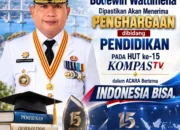 Kota Ambon Akan Terima Penghargaan Kategori Apresiasi Daerah Peduli Akses dan Infrastruktur Pendidikan Pada HUT ke-15 Kompas TV Dalam Acara Bertajuk Indonesia B15A