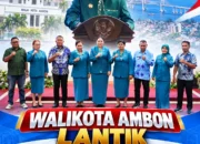 Walikota Ambon Lantik Ketua TP PKK Kecamatan Nusaniwe, Leitimur Selatan Dan Teluk Ambon Di Balai Kota Ambon