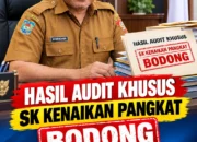 Hasil Audit Khusus SK Kenaikan Pangkat Bodong akan Diserahkan ke Walikota